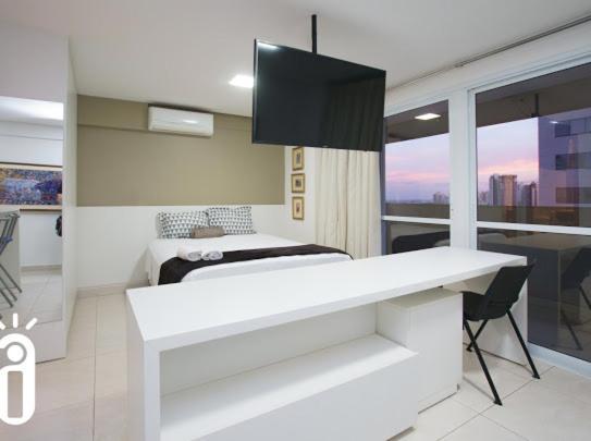 Апартаменты Iflat Executive Live Jardim Goias Гояния Экстерьер фото
