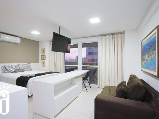 Апартаменты Iflat Executive Live Jardim Goias Гояния Экстерьер фото